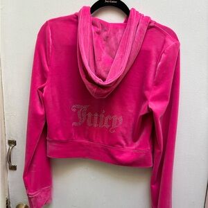 Hot pink  juicy couture zip up